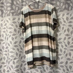 torrid striped tee shirt
